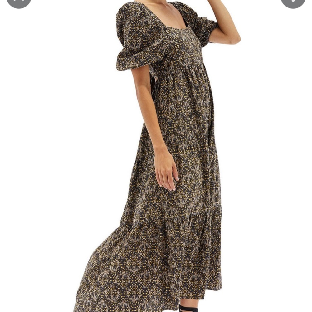 MINKPINK Yasamin Tiered Midi Dress, size Small